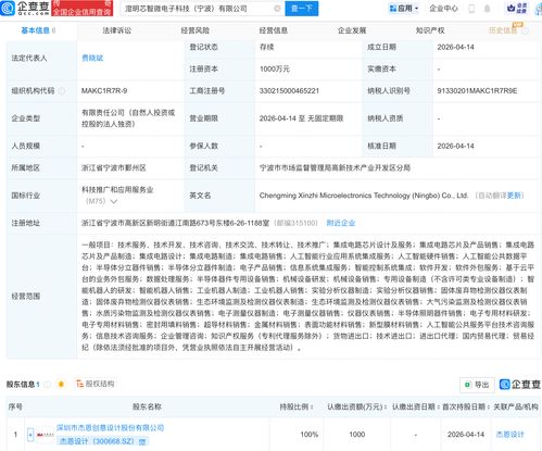杰恩設(shè)計(jì)跨界布局微電子與AI業(yè)務(wù)，戰(zhàn)略意圖引關(guān)注